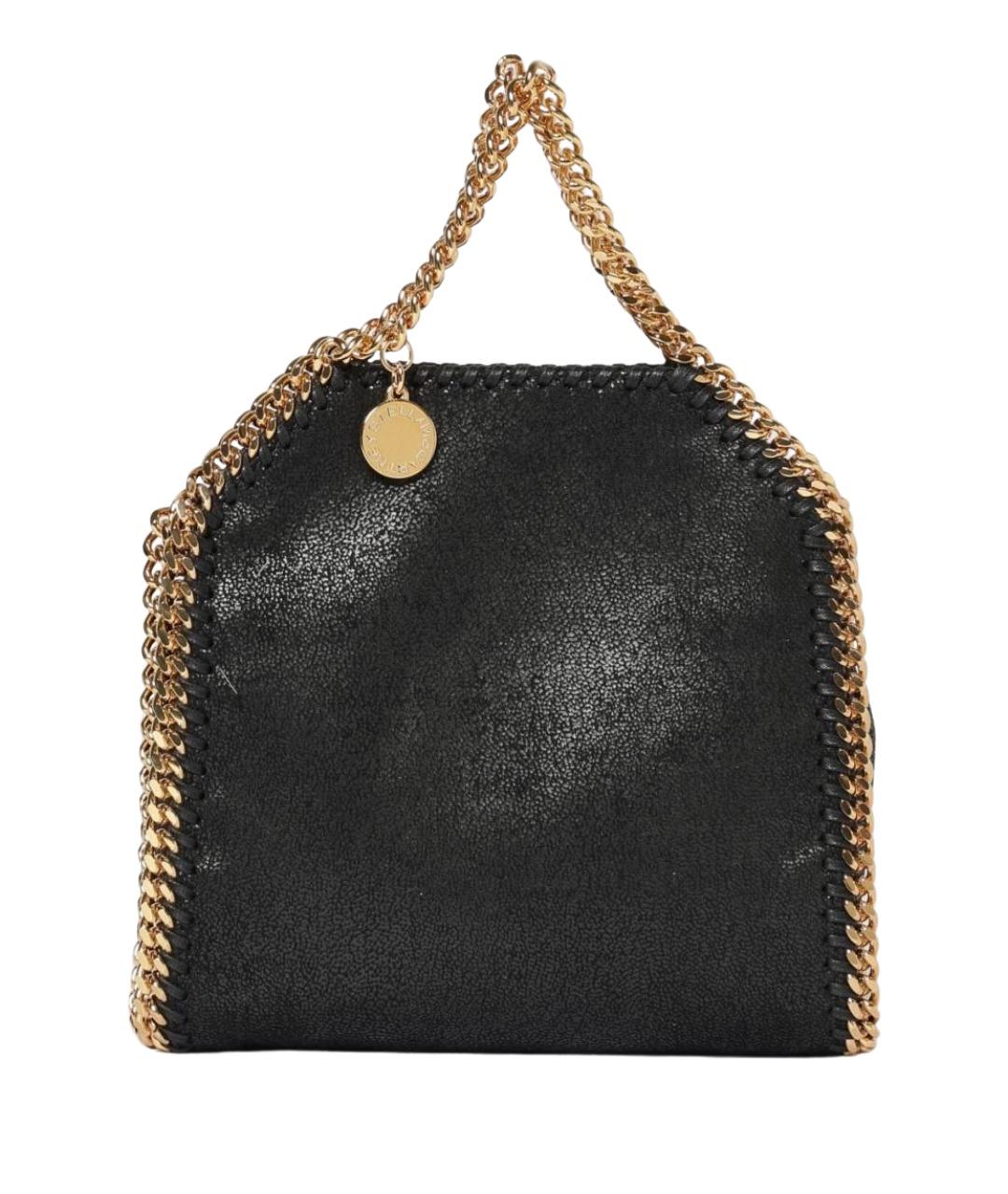 STELLA MCCARTNEY Черная сумка тоут из искусственной кожи, фото 1