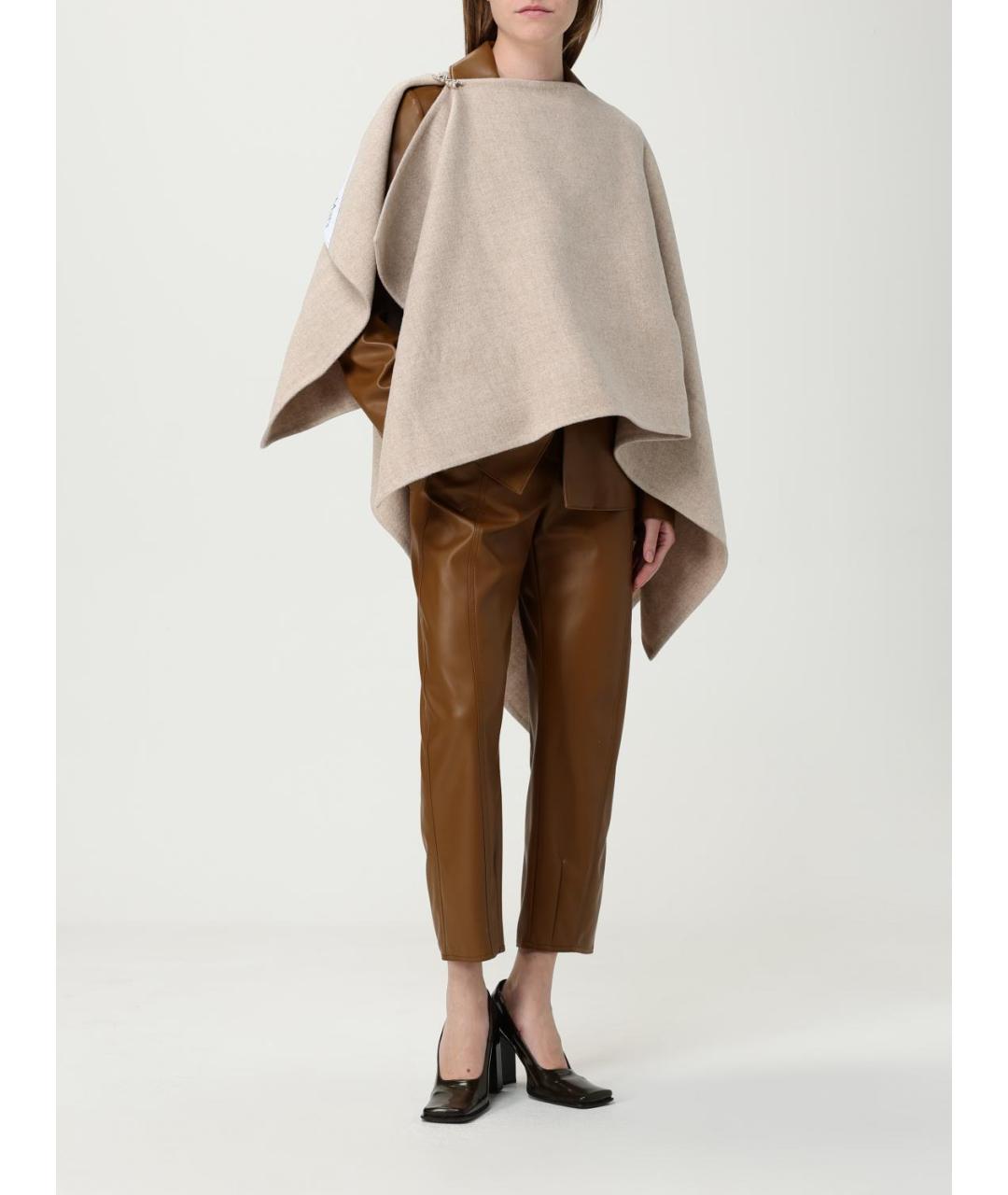 MAX MARA Бежевое шерстяное пальто, фото 2