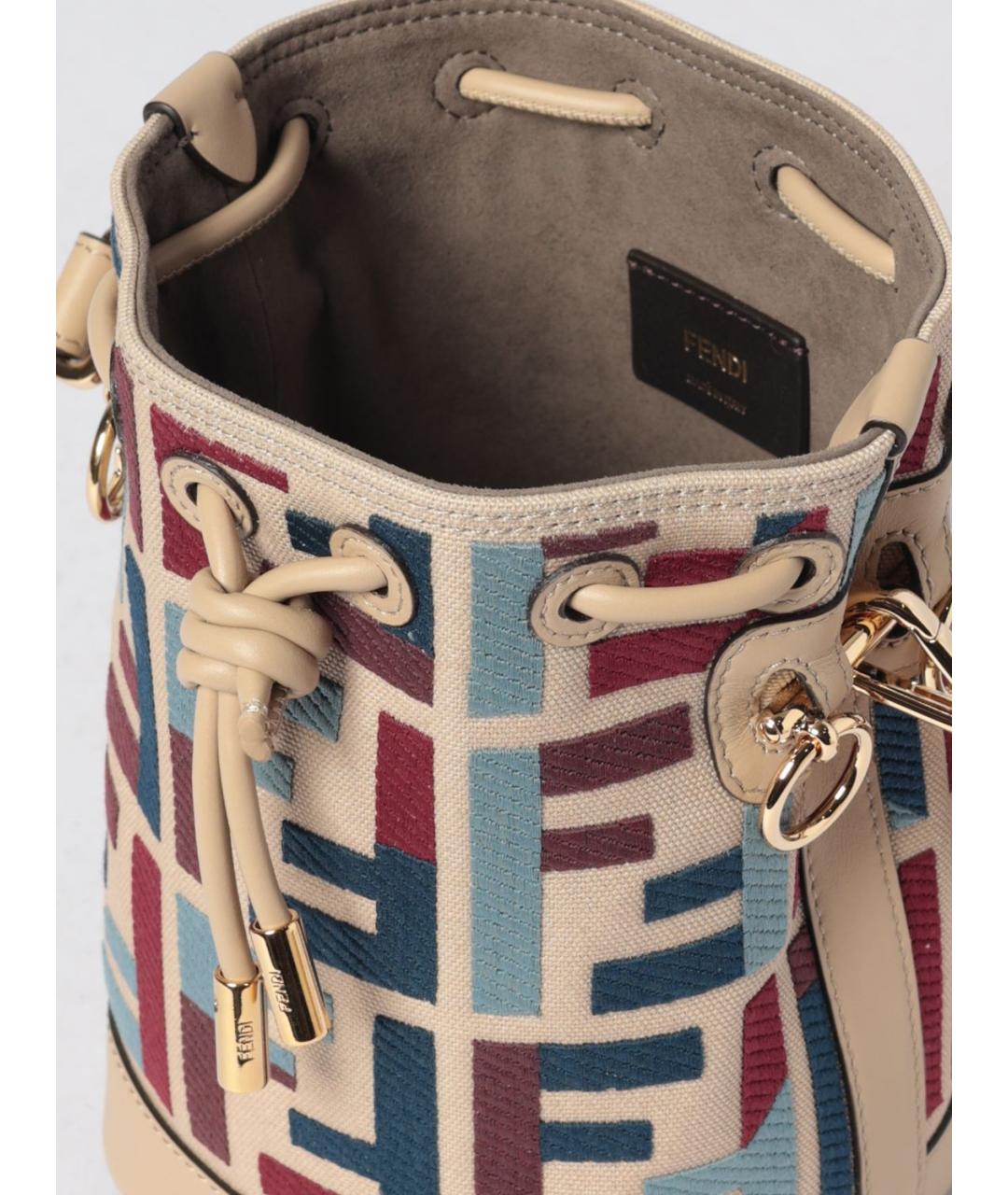 FENDI Мульти тканевая сумка через плечо, фото 5