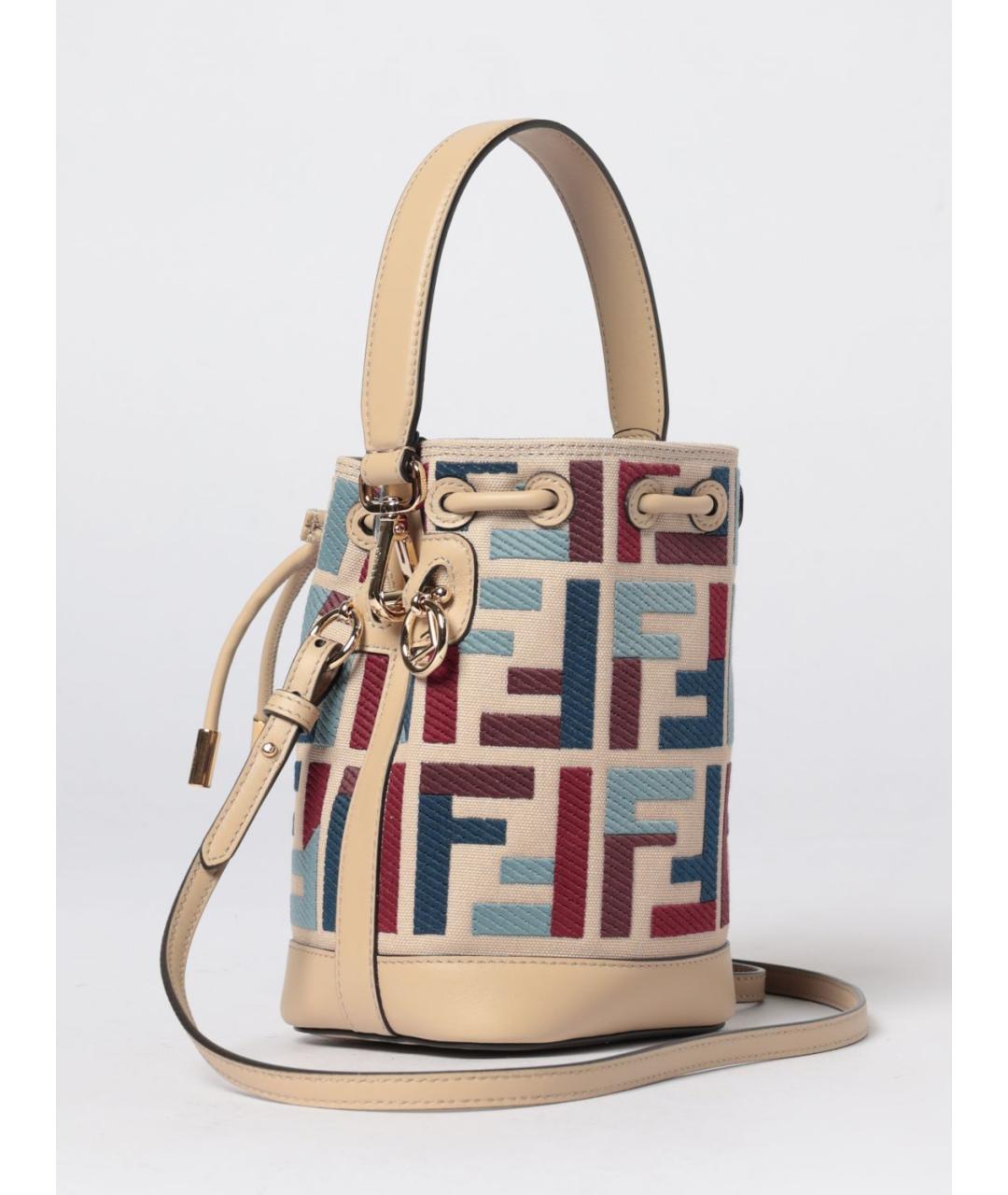 FENDI Мульти тканевая сумка через плечо, фото 3