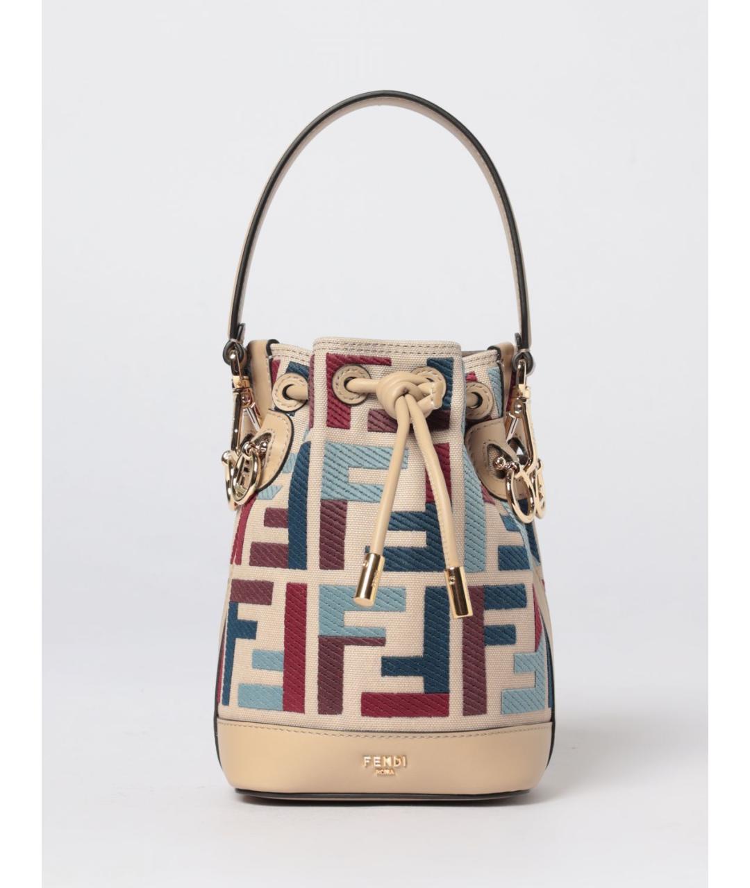 FENDI Мульти тканевая сумка через плечо, фото 6