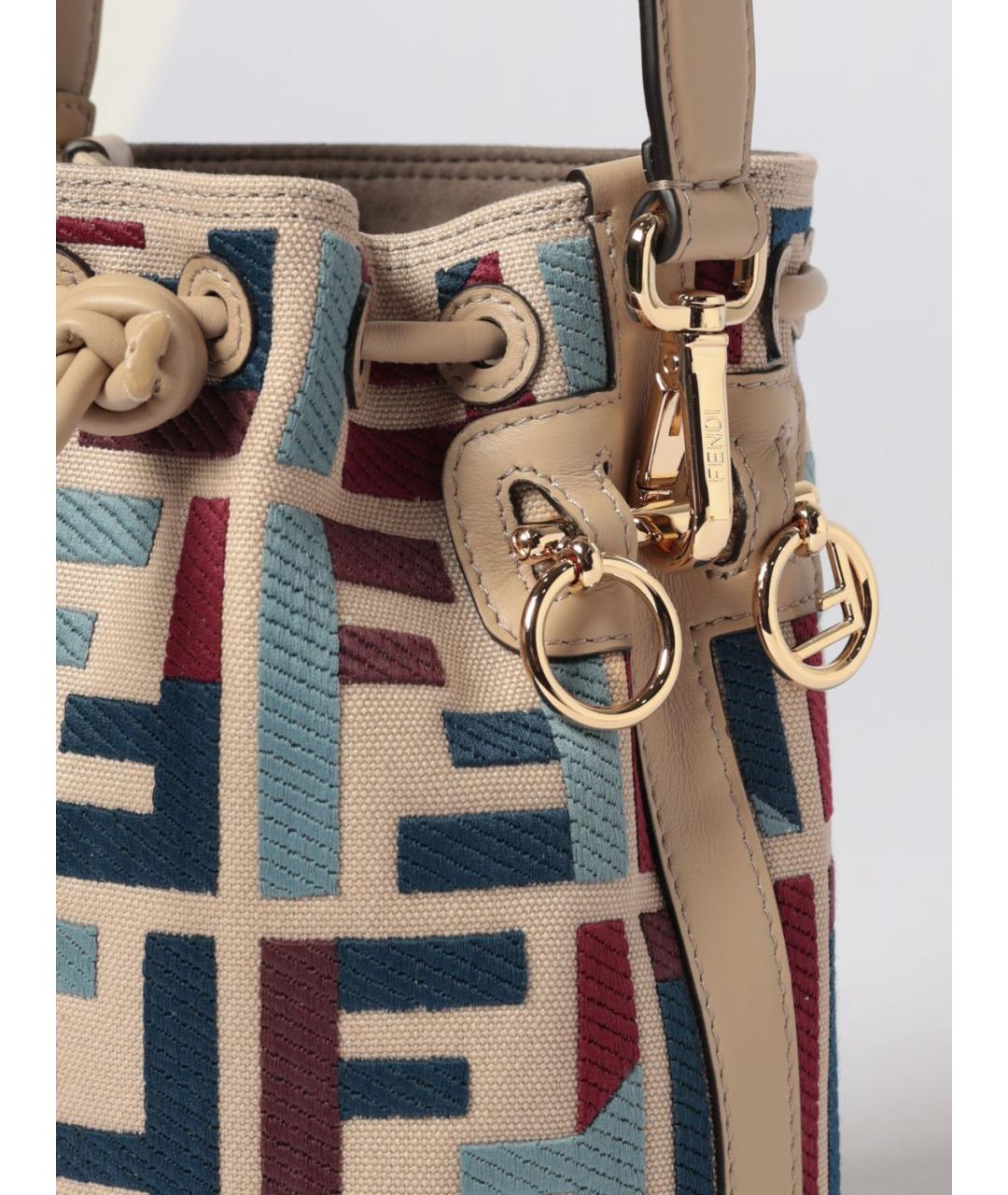 FENDI Мульти тканевая сумка через плечо, фото 4