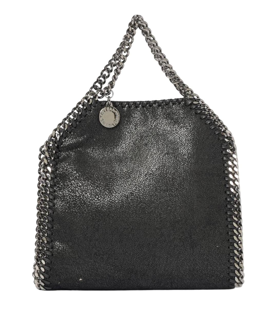 STELLA MCCARTNEY Черная сумка тоут из искусственной кожи, фото 1