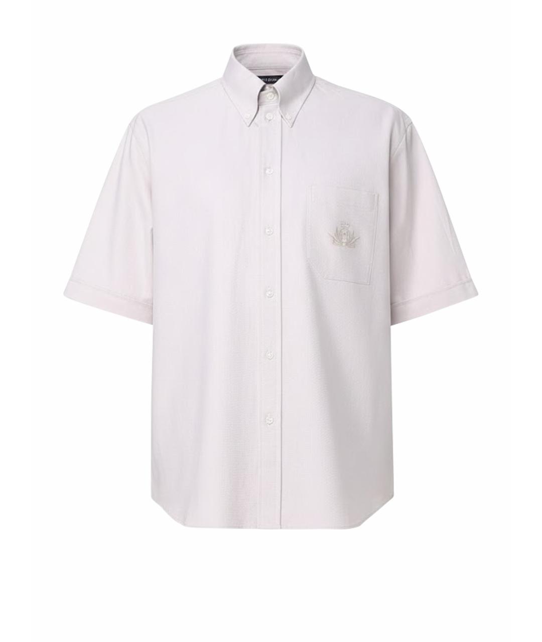 FENDI Бежевая хлопковая кэжуал рубашка, фото 1