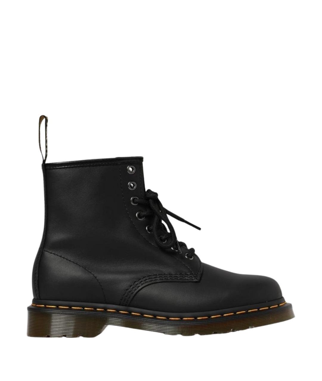 DR. MARTENS Черные кожаные ботинки, фото 1