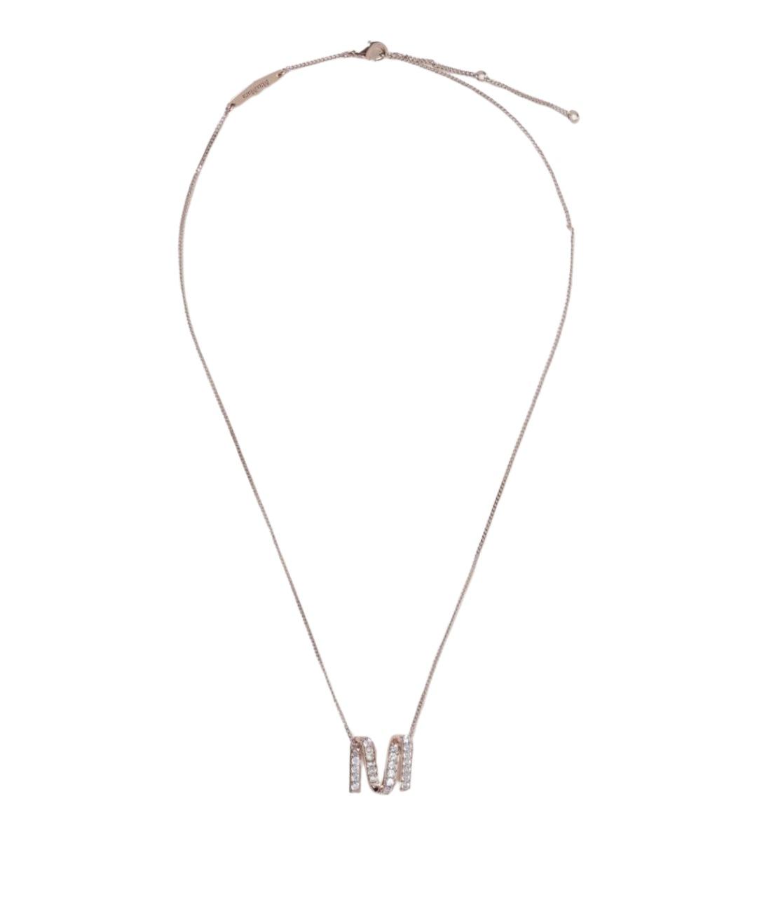 MAX MARA Золотая металлическая подвеска, фото 1