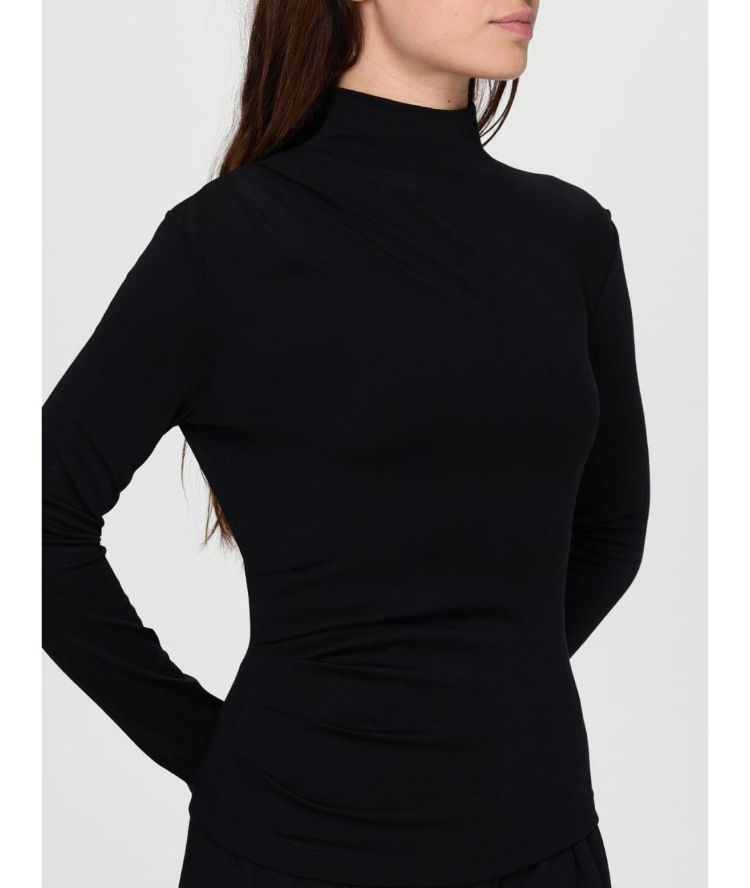 MAX MARA Черная водолазка, фото 5