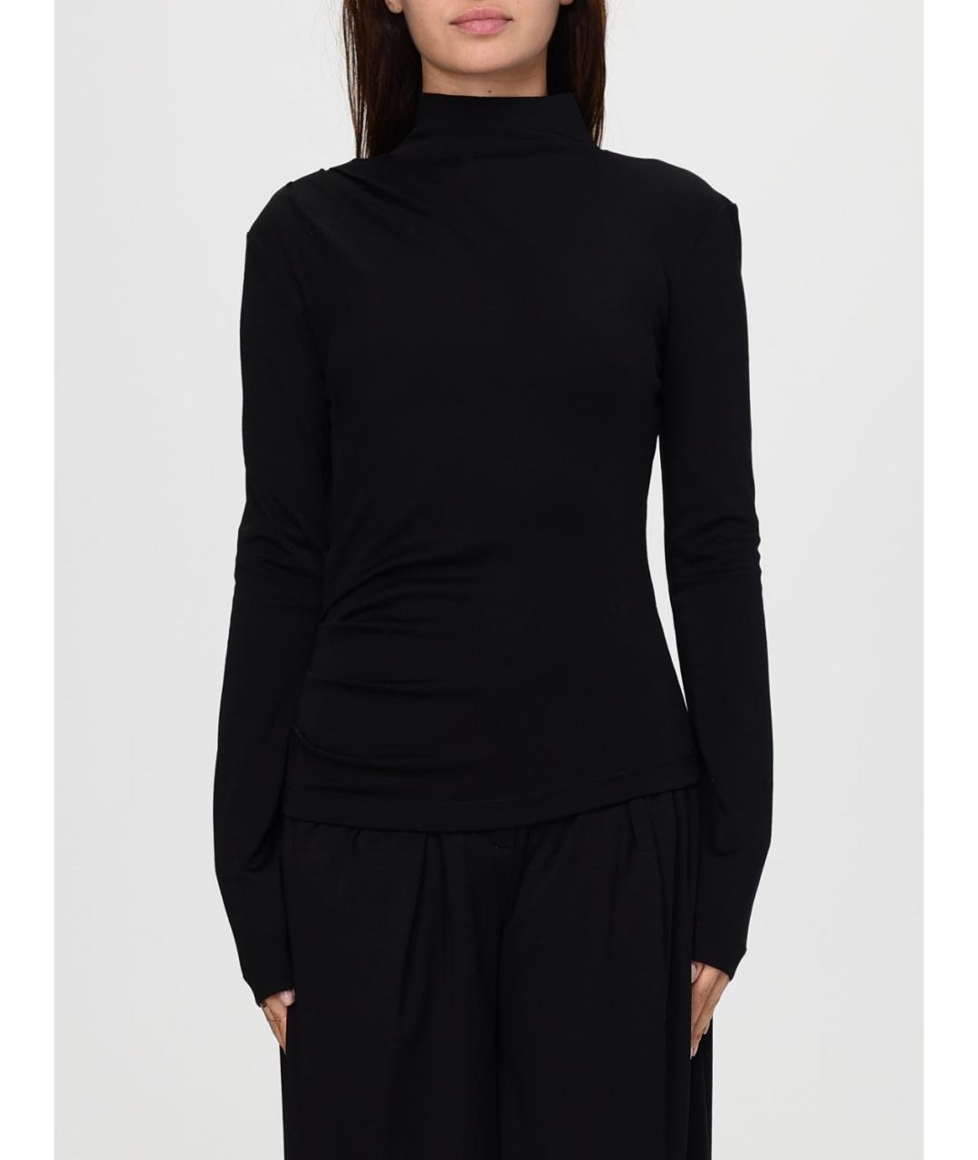 MAX MARA Черная водолазка, фото 6