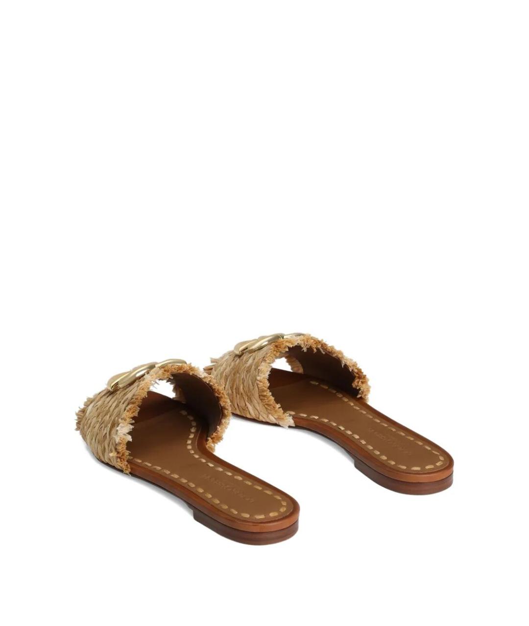 DOLCE&GABBANA Бежевые сандалии, фото 3