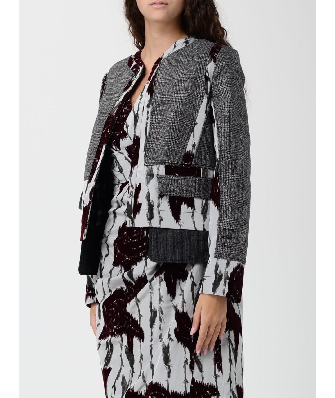 ANTONIO MARRAS Мульти шерстяная куртка, фото 4