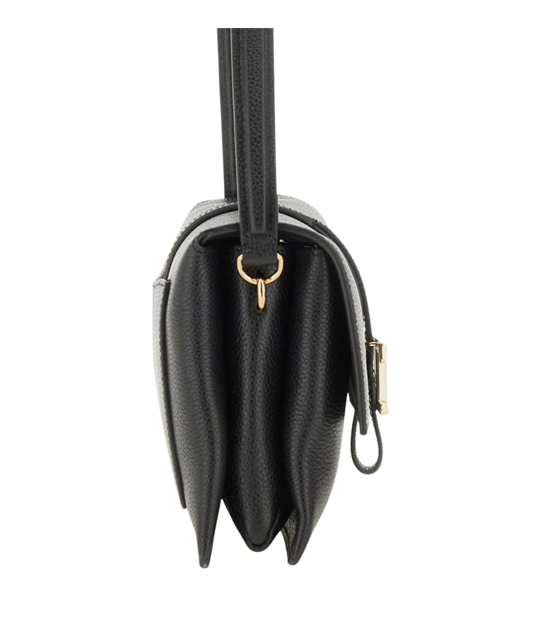 TOD'S Черная кожаная сумка через плечо, фото 4