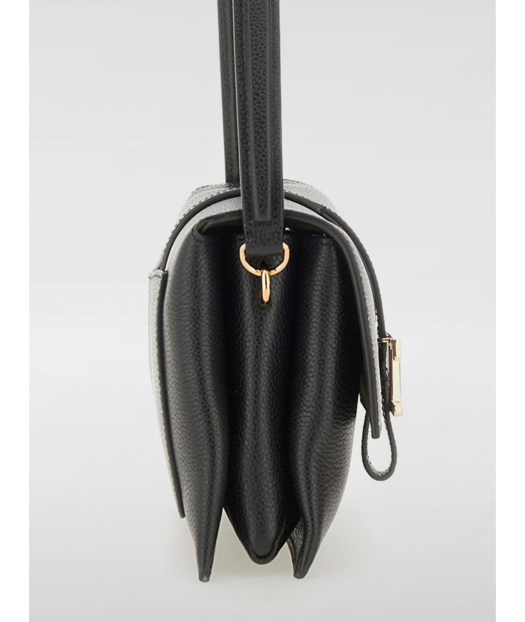 TOD'S Черная кожаная сумка через плечо, фото 4