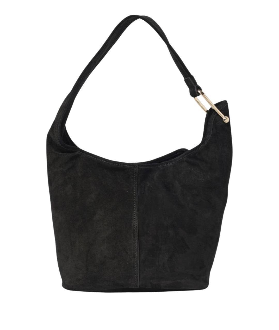 MICHAEL KORS Черная замшевая сумка через плечо, фото 1