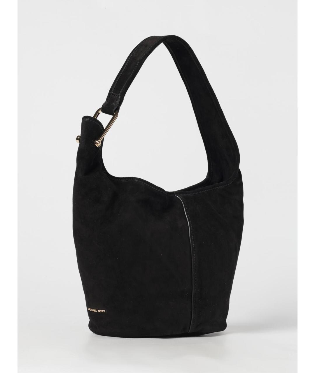MICHAEL KORS Черная замшевая сумка через плечо, фото 2