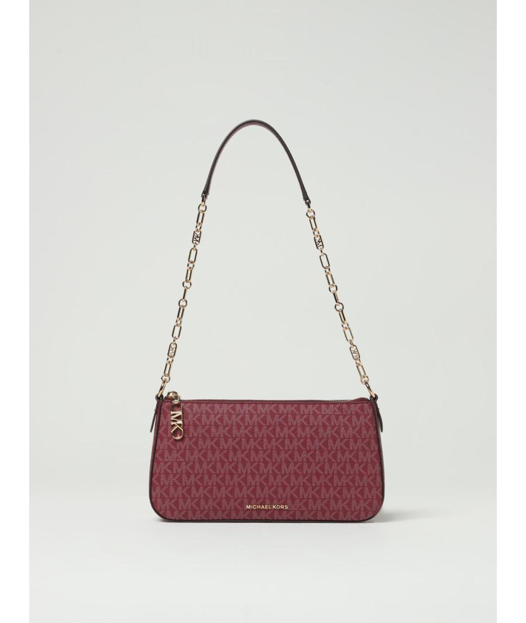 MICHAEL KORS Бордовая сумка через плечо, фото 4