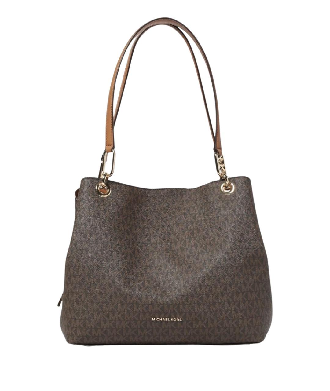 MICHAEL KORS Коричневая сумка тоут, фото 1