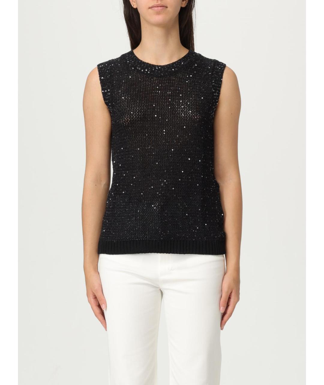 GOLDEN GOOSE DELUXE BRAND Черная жилетка, фото 5