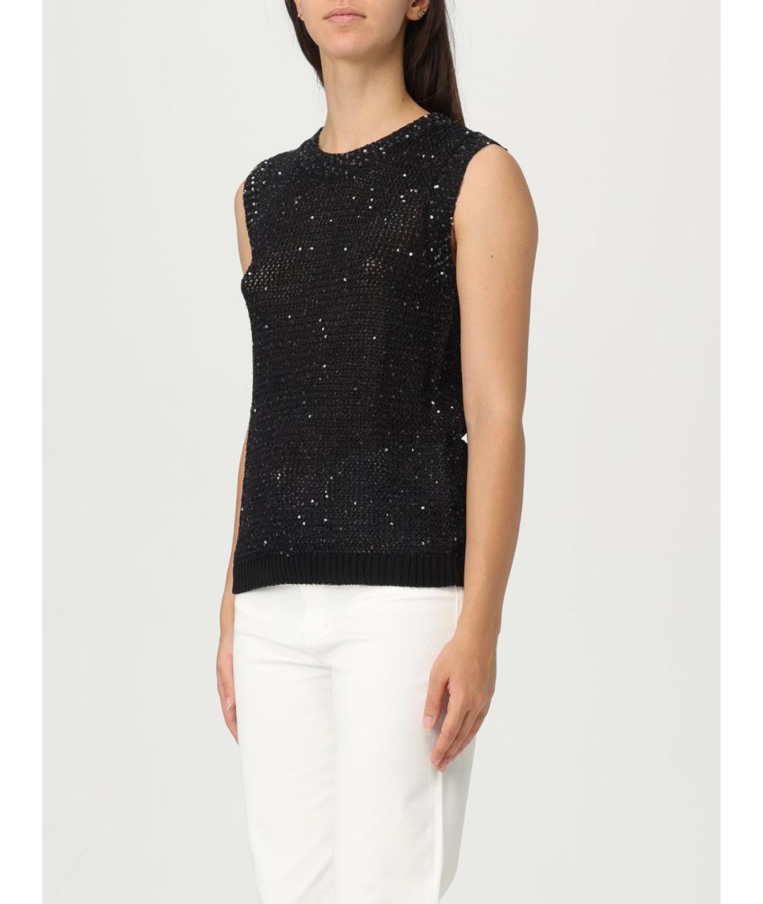 GOLDEN GOOSE DELUXE BRAND Черная жилетка, фото 3