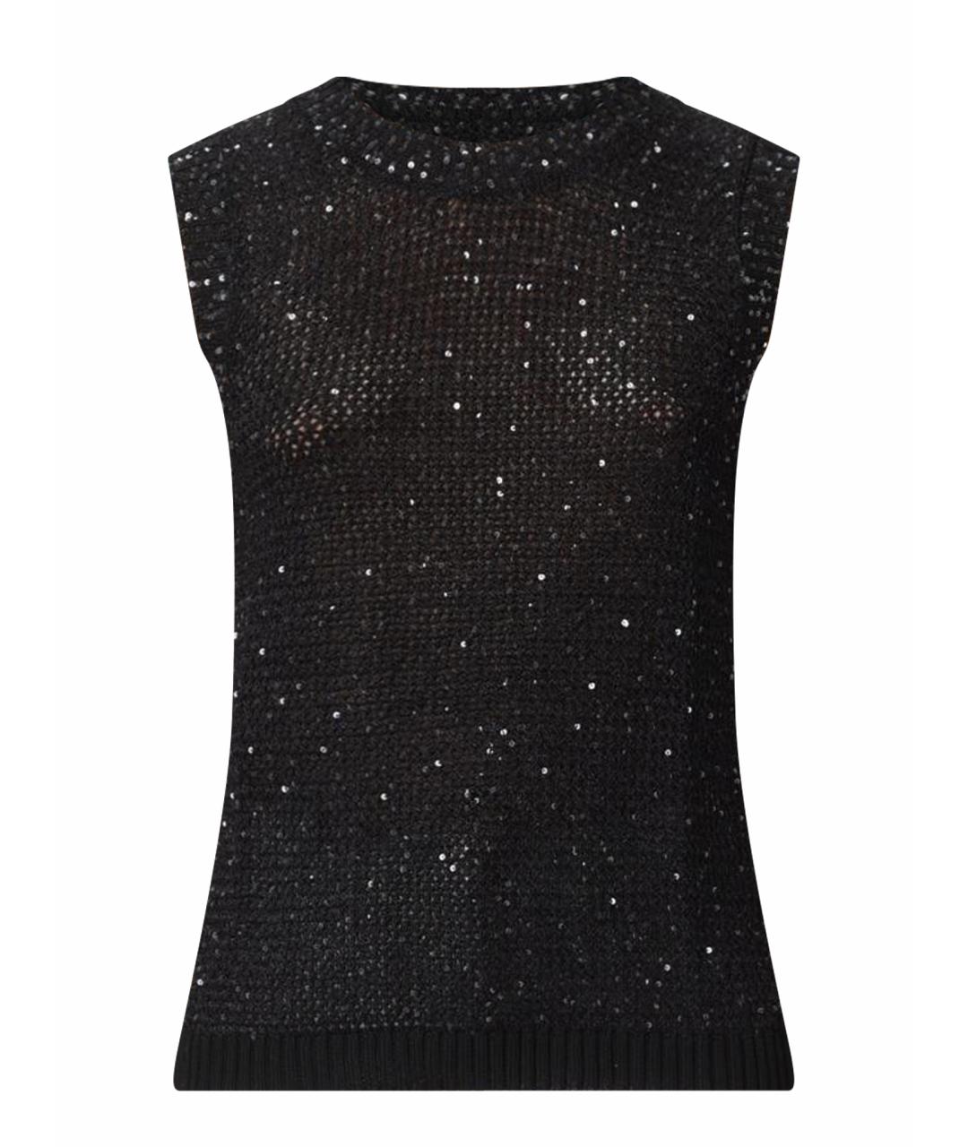 GOLDEN GOOSE DELUXE BRAND Черная жилетка, фото 1