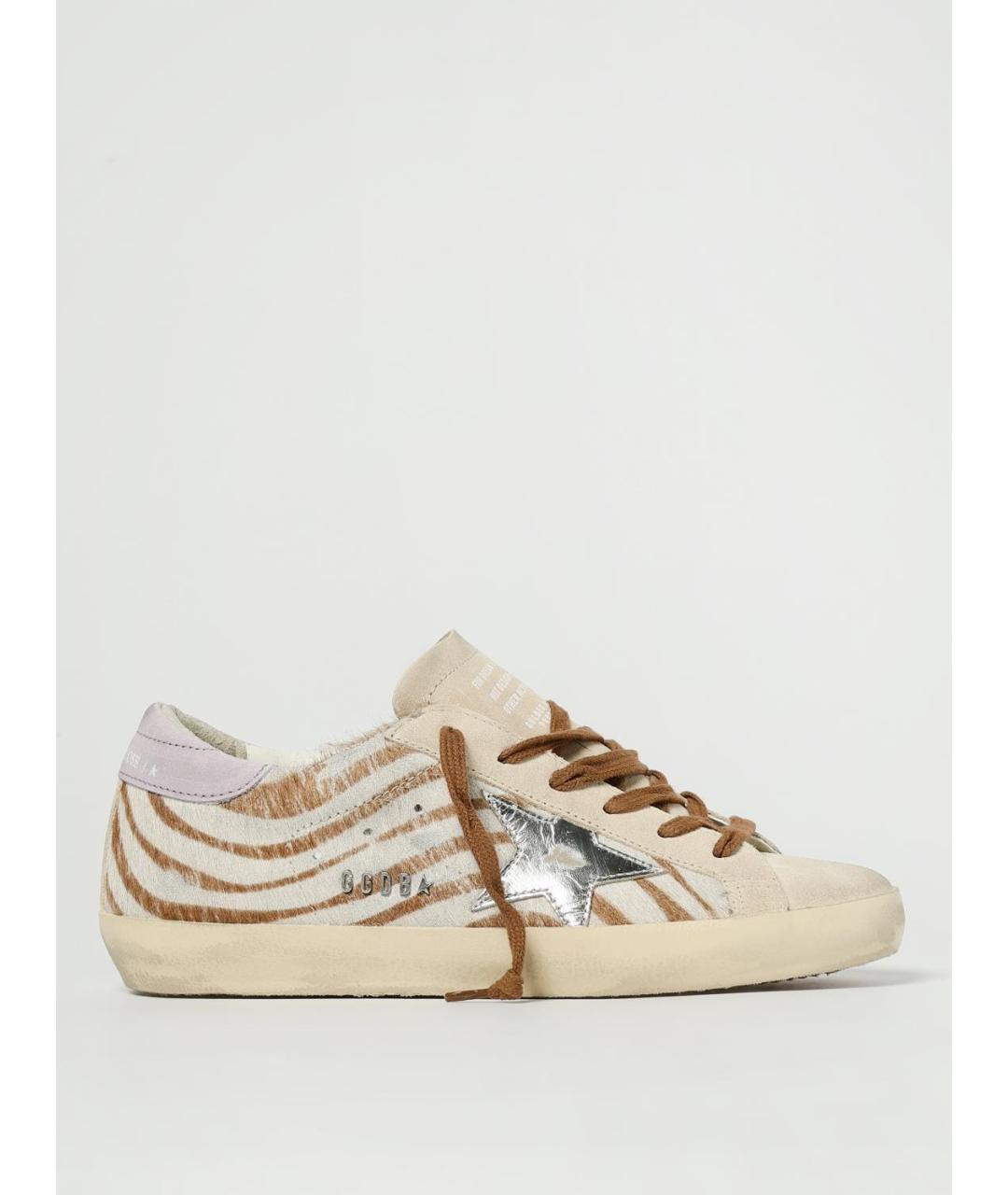 GOLDEN GOOSE DELUXE BRAND Мульти кожаные кеды, фото 5