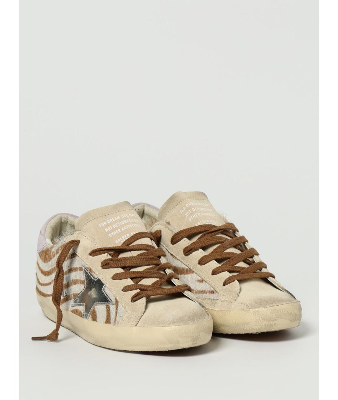 GOLDEN GOOSE DELUXE BRAND Мульти кожаные кеды, фото 2