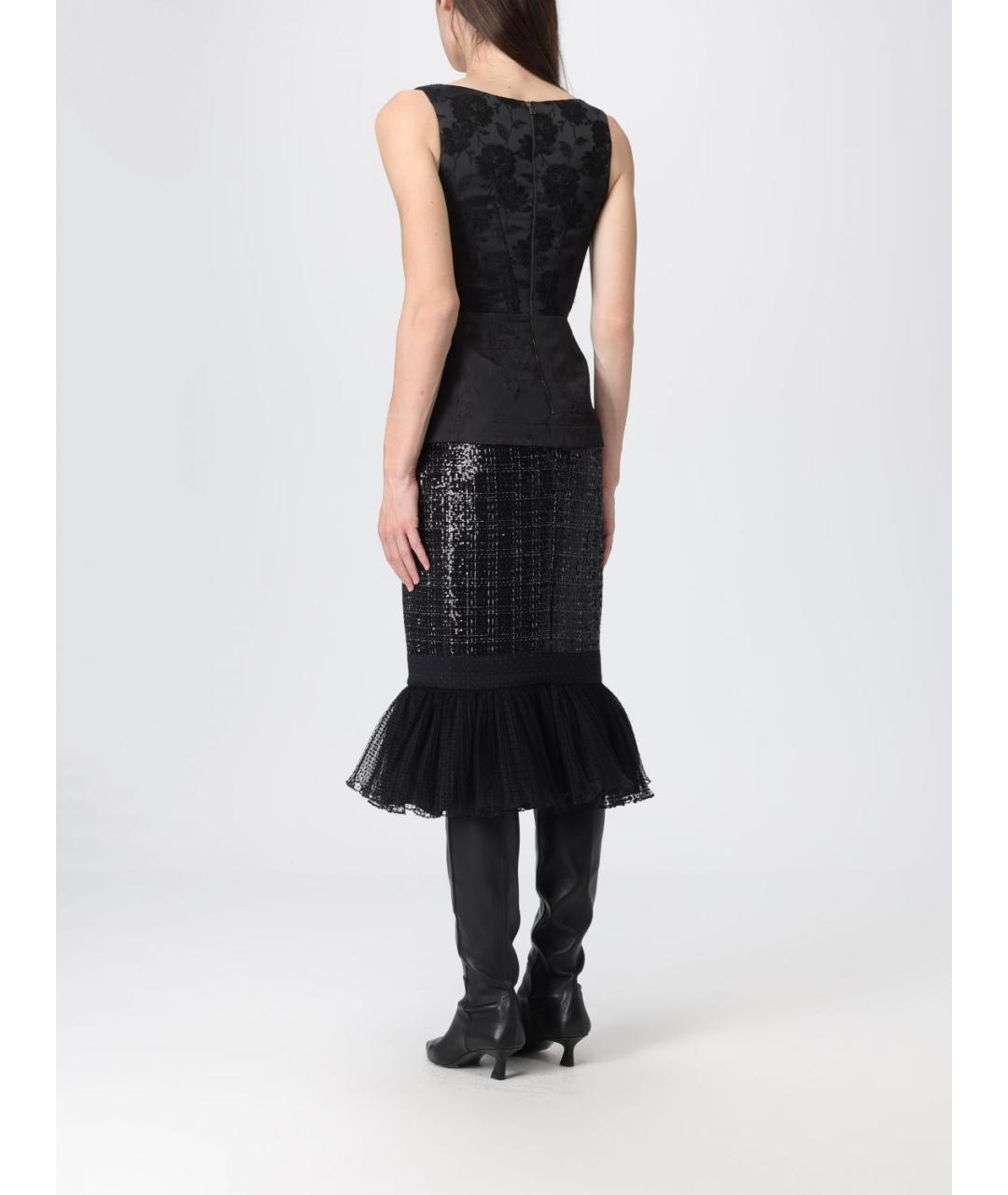 ANTONIO MARRAS Черное вечернее платье, фото 3