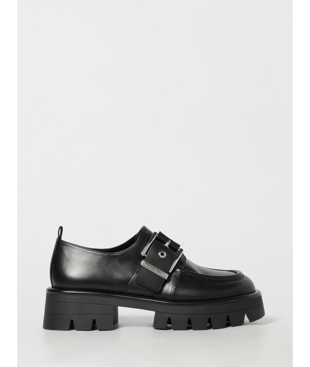 MICHAEL KORS Черные кожаные ботинки, фото 4