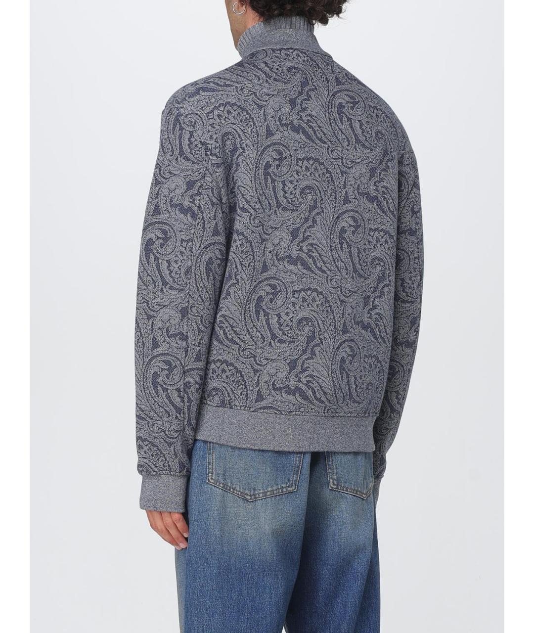 ETRO Серая вискозная куртка, фото 3