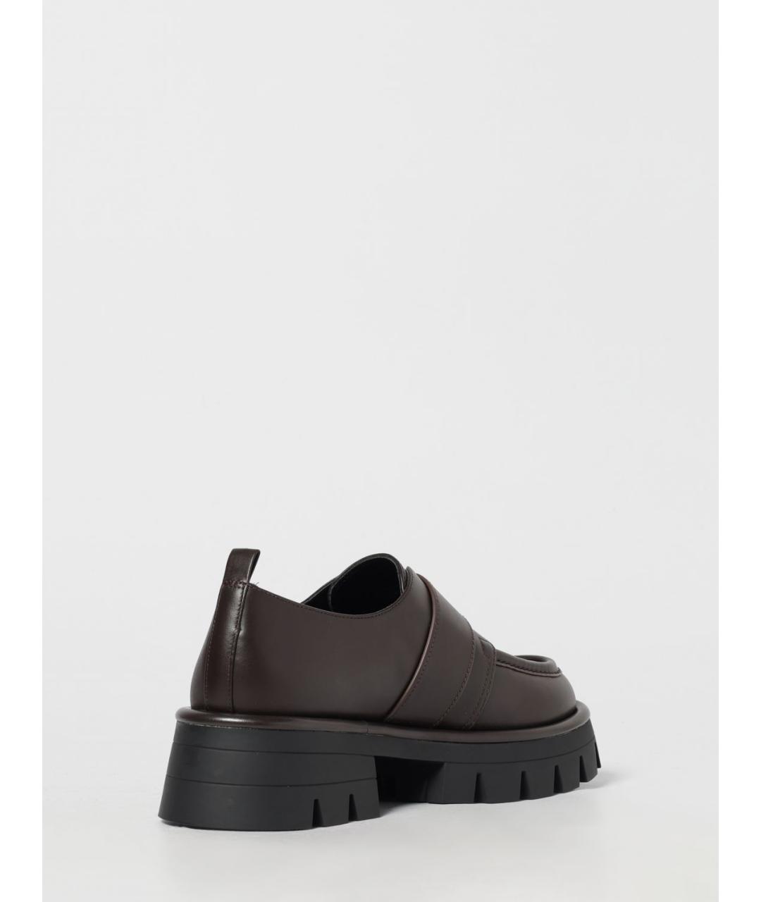 MICHAEL KORS Коричневые кожаные ботинки, фото 3