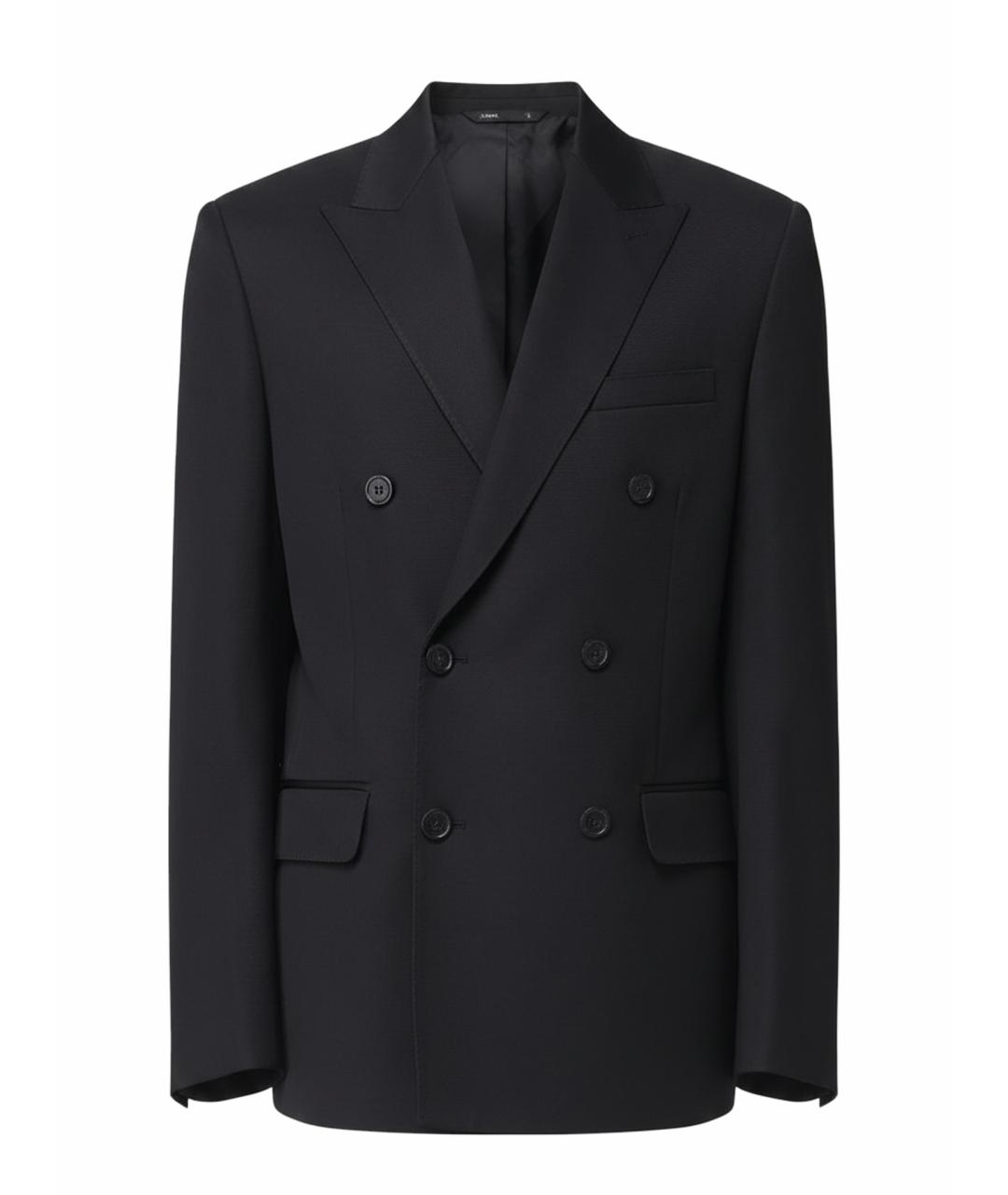 GOLDEN GOOSE DELUXE BRAND Черный шерстяной пиджак, фото 1