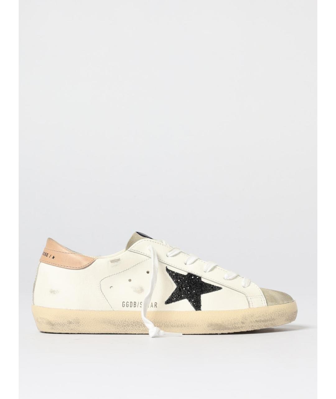 GOLDEN GOOSE DELUXE BRAND Белые кожаные кеды, фото 5