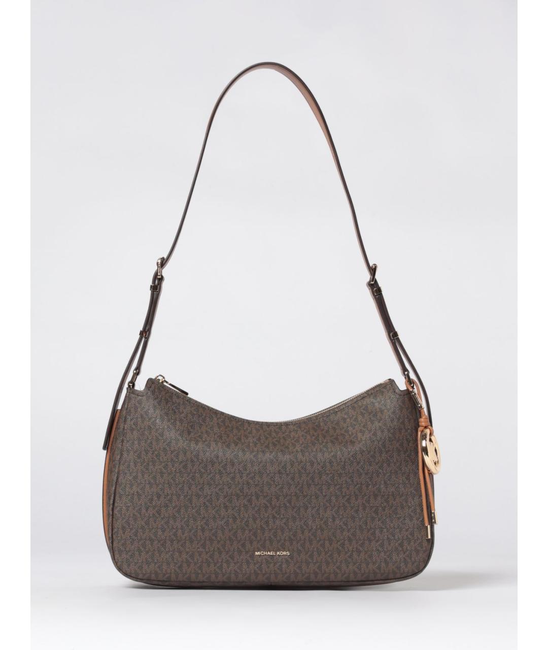 MICHAEL KORS Коричневая сумка через плечо, фото 4