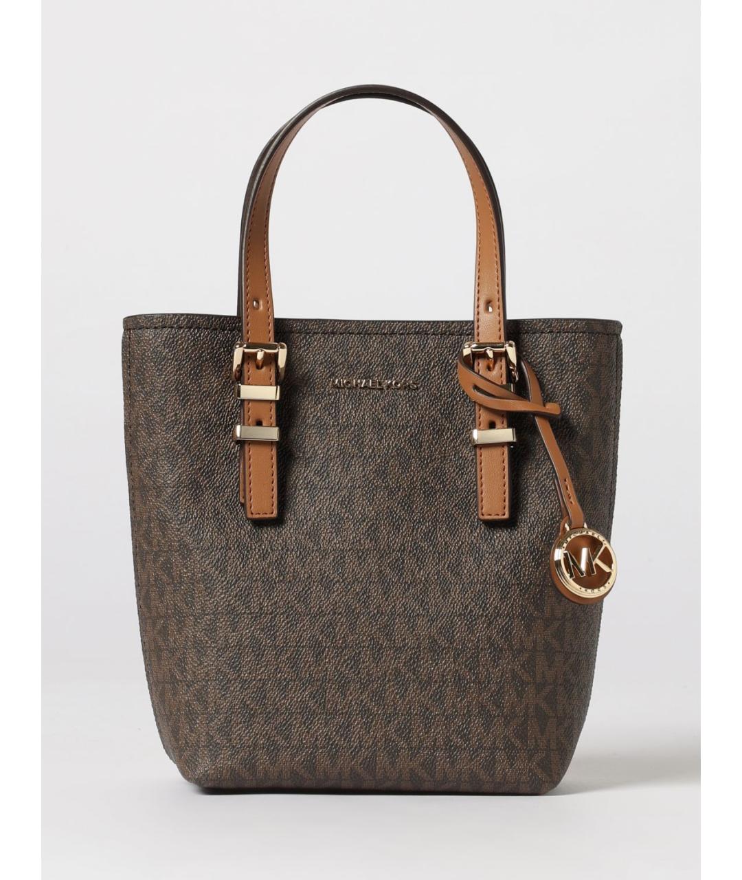 MICHAEL KORS Коричневая сумка тоут, фото 4