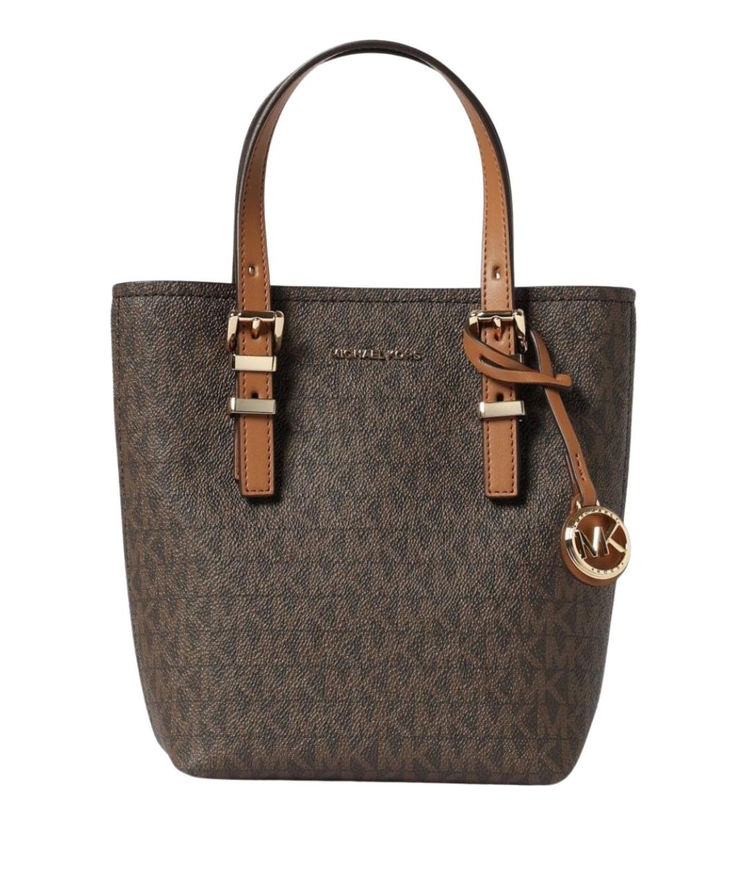 MICHAEL KORS Коричневая сумка тоут, фото 1