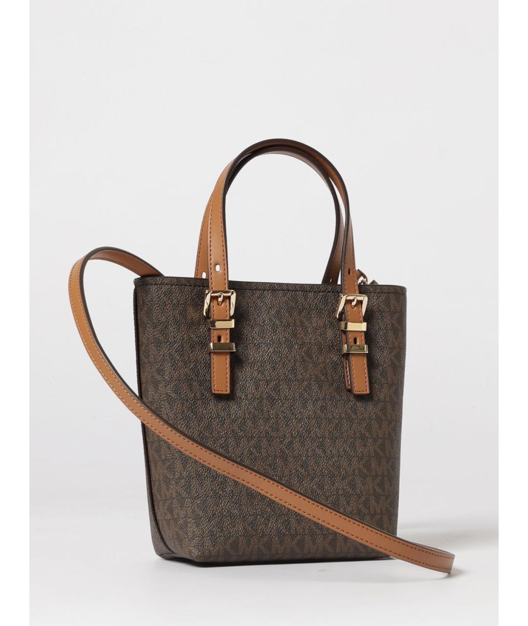 MICHAEL KORS Коричневая сумка тоут, фото 2