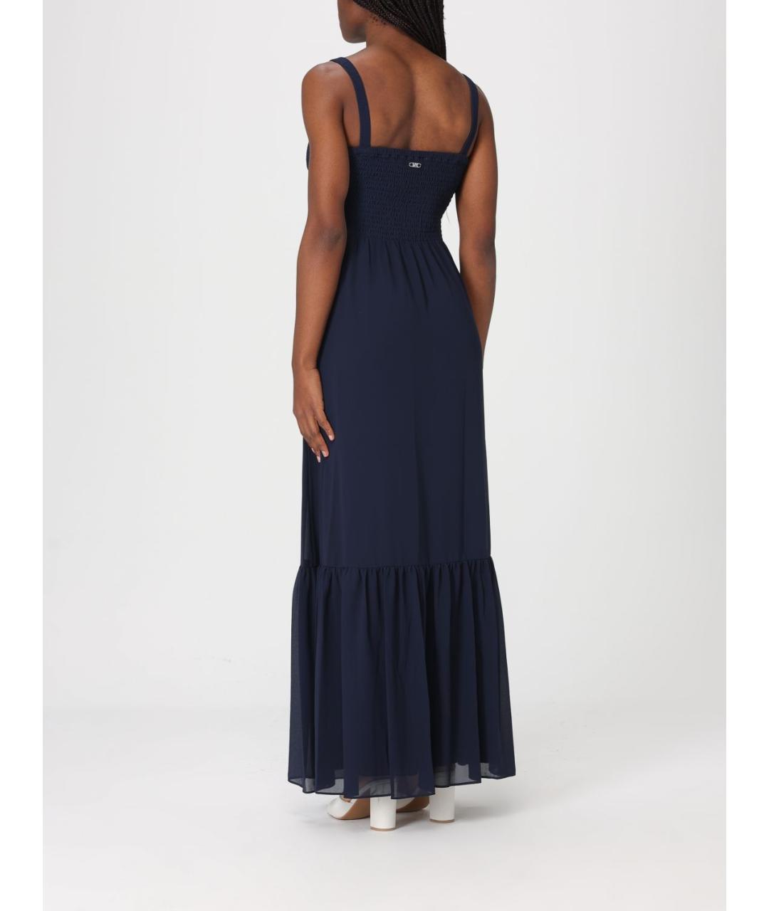 MICHAEL KORS Синее полиэстеровое повседневное платье, фото 2