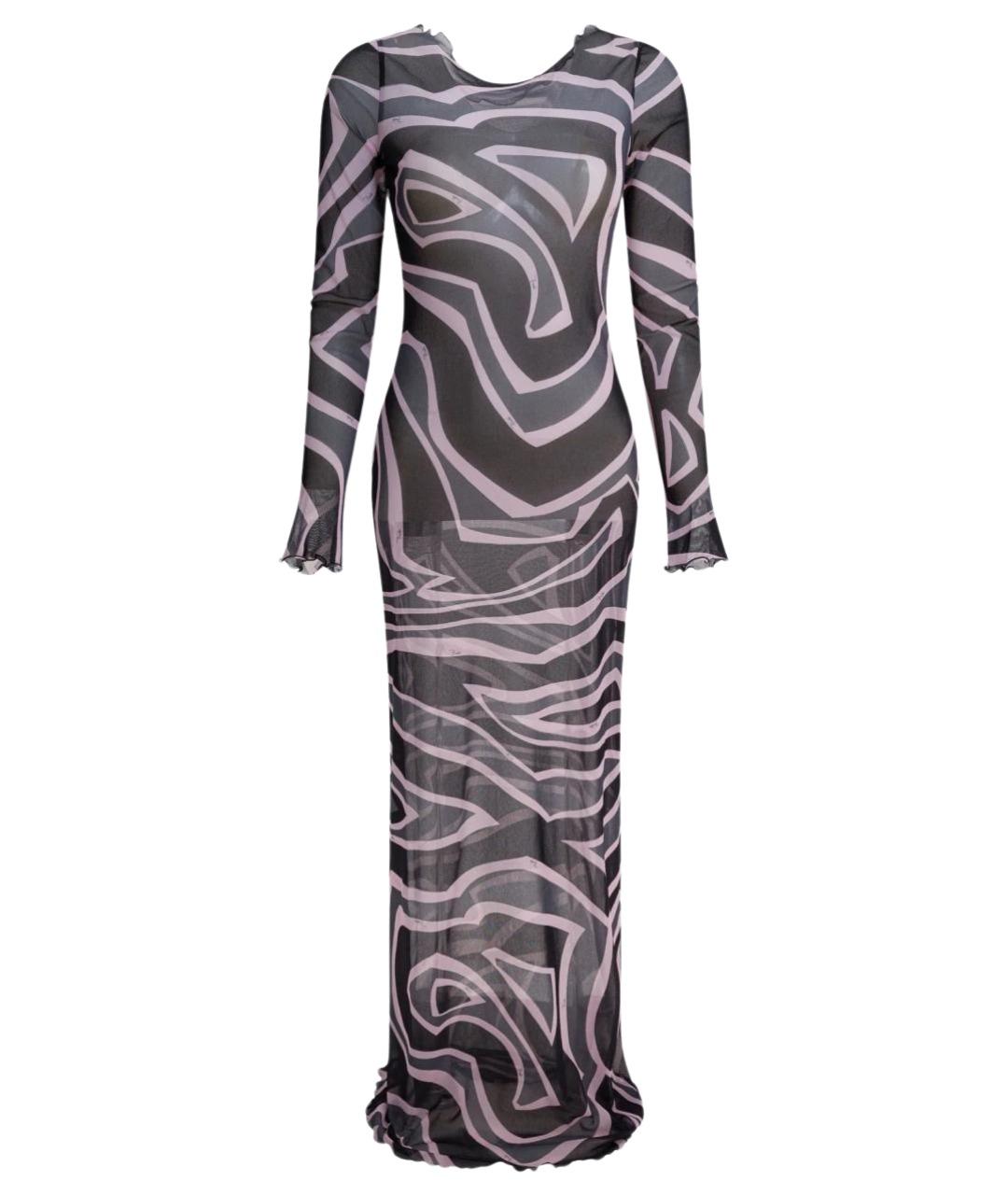 PUCCI Мульти полиамидовое коктейльное платье, фото 1