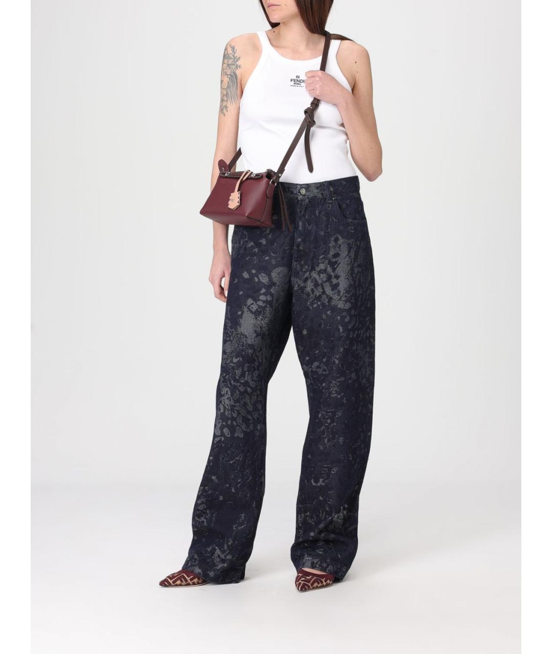 FENDI Белая хлопковая майка, фото 3