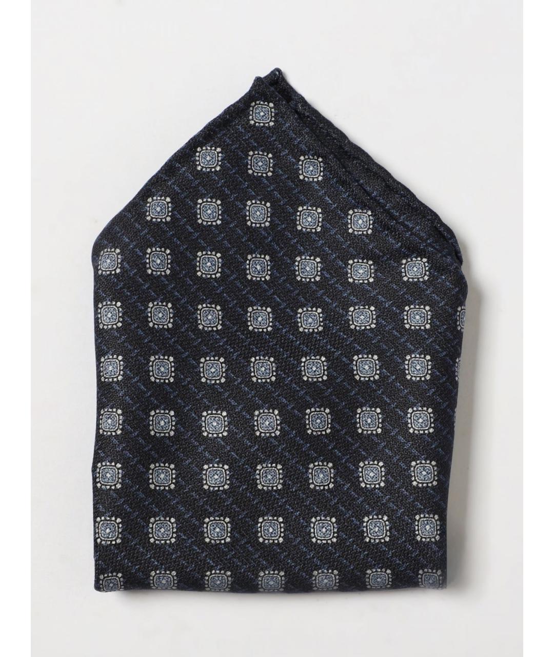 BRUNELLO CUCINELLI Темно-синий платок, фото 2