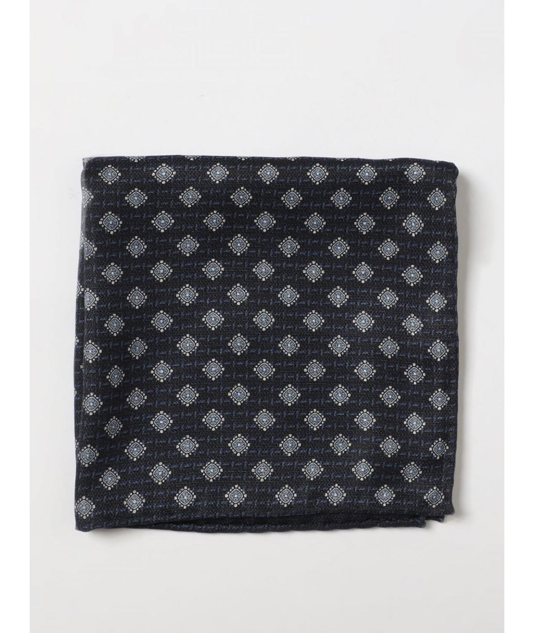 BRUNELLO CUCINELLI Темно-синий платок, фото 4