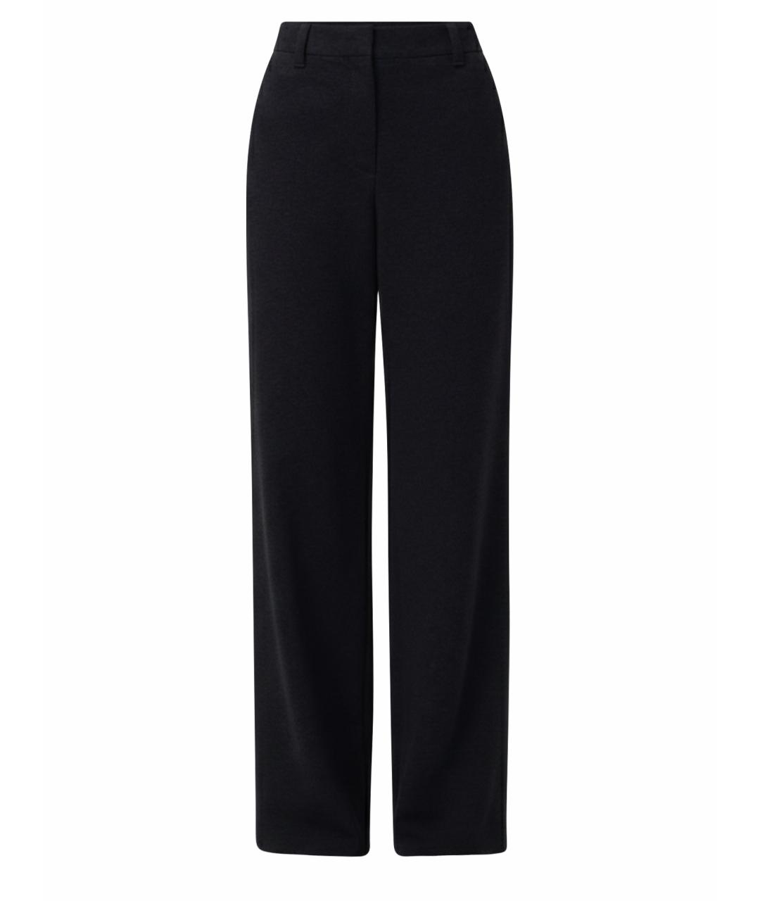 BRUNELLO CUCINELLI Антрацитовые прямые брюки, фото 1