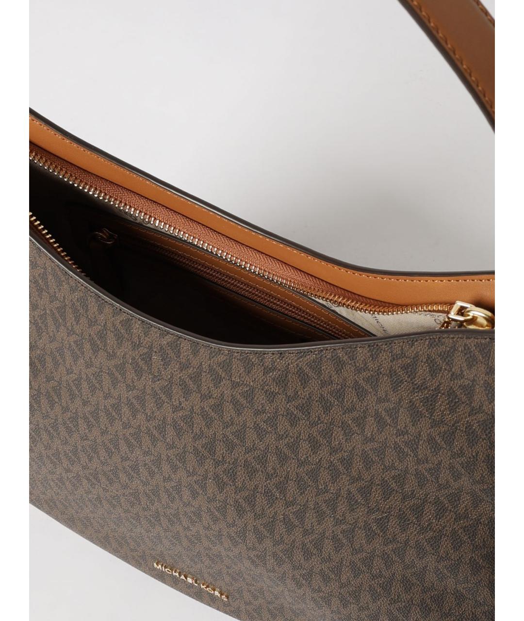 MICHAEL KORS Коричневая сумка через плечо, фото 3