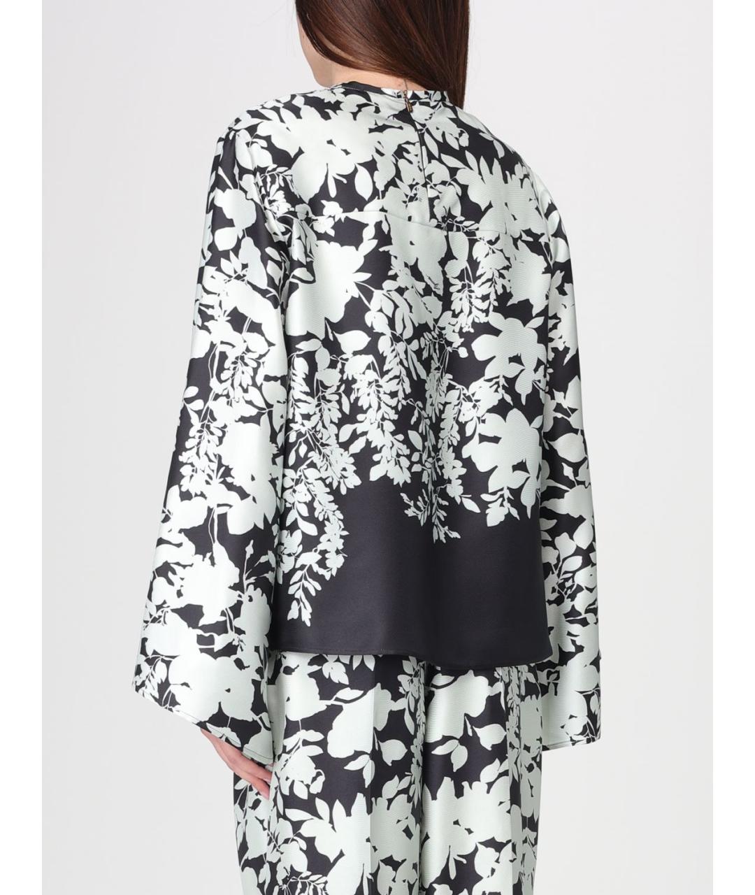 AGNONA Мульти шелковая блузы, фото 3