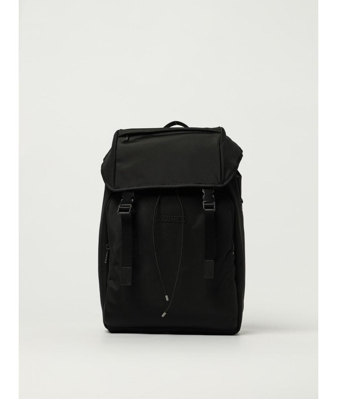 DSQUARED2 Черный синтетический рюкзак, фото 5