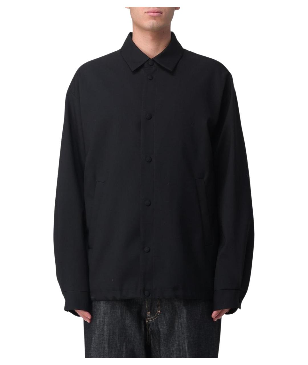 DSQUARED2 Черная шерстяная куртка, фото 1