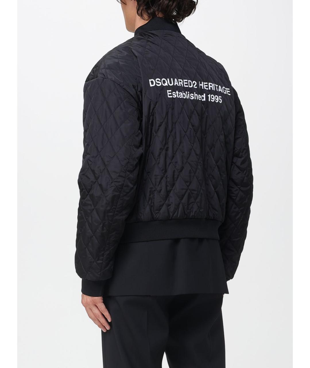 DSQUARED2 Черная деним куртка, фото 2