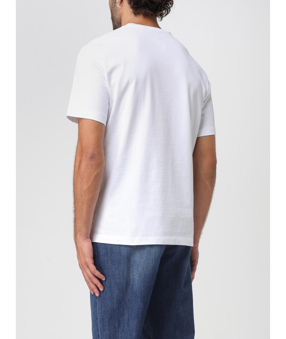 DSQUARED2 Белая хлопковая футболка, фото 3