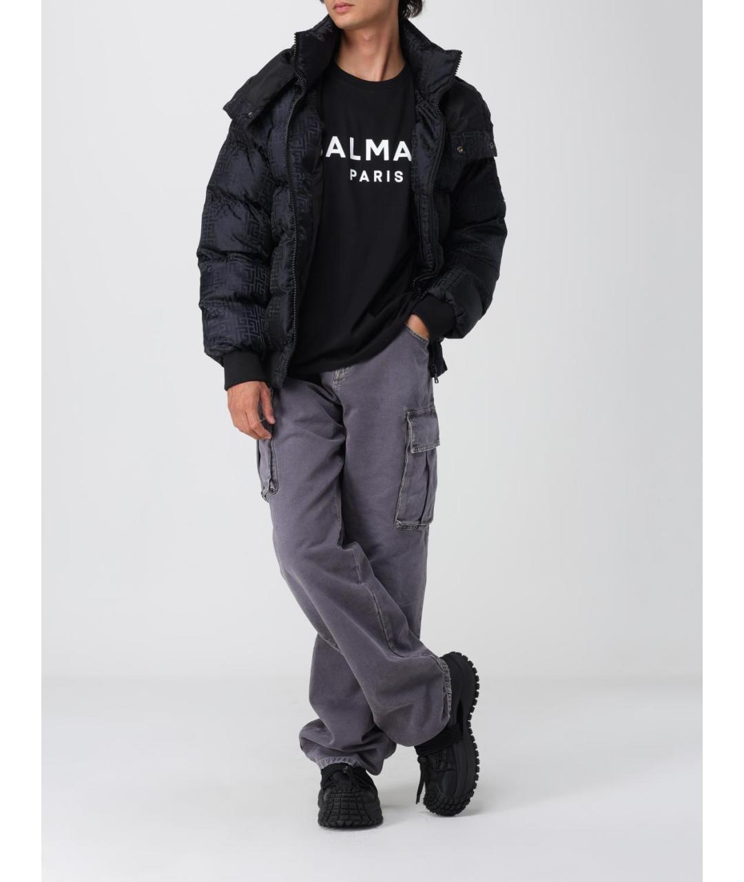 BALMAIN Хлопковая футболка, фото 2