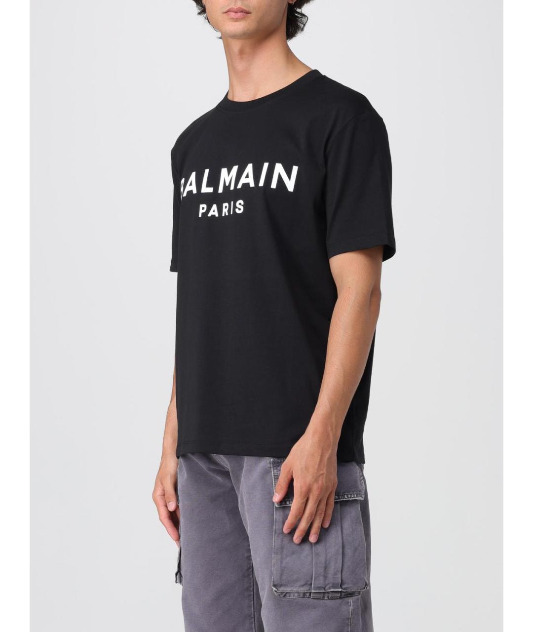 BALMAIN Хлопковая футболка, фото 4