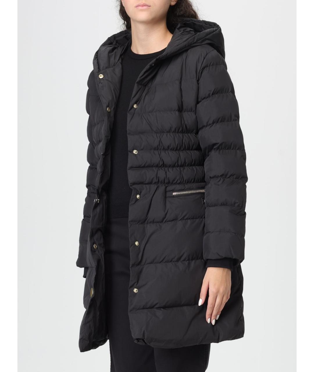 ARMANI EXCHANGE Черный полиамидовый пуховик, фото 3